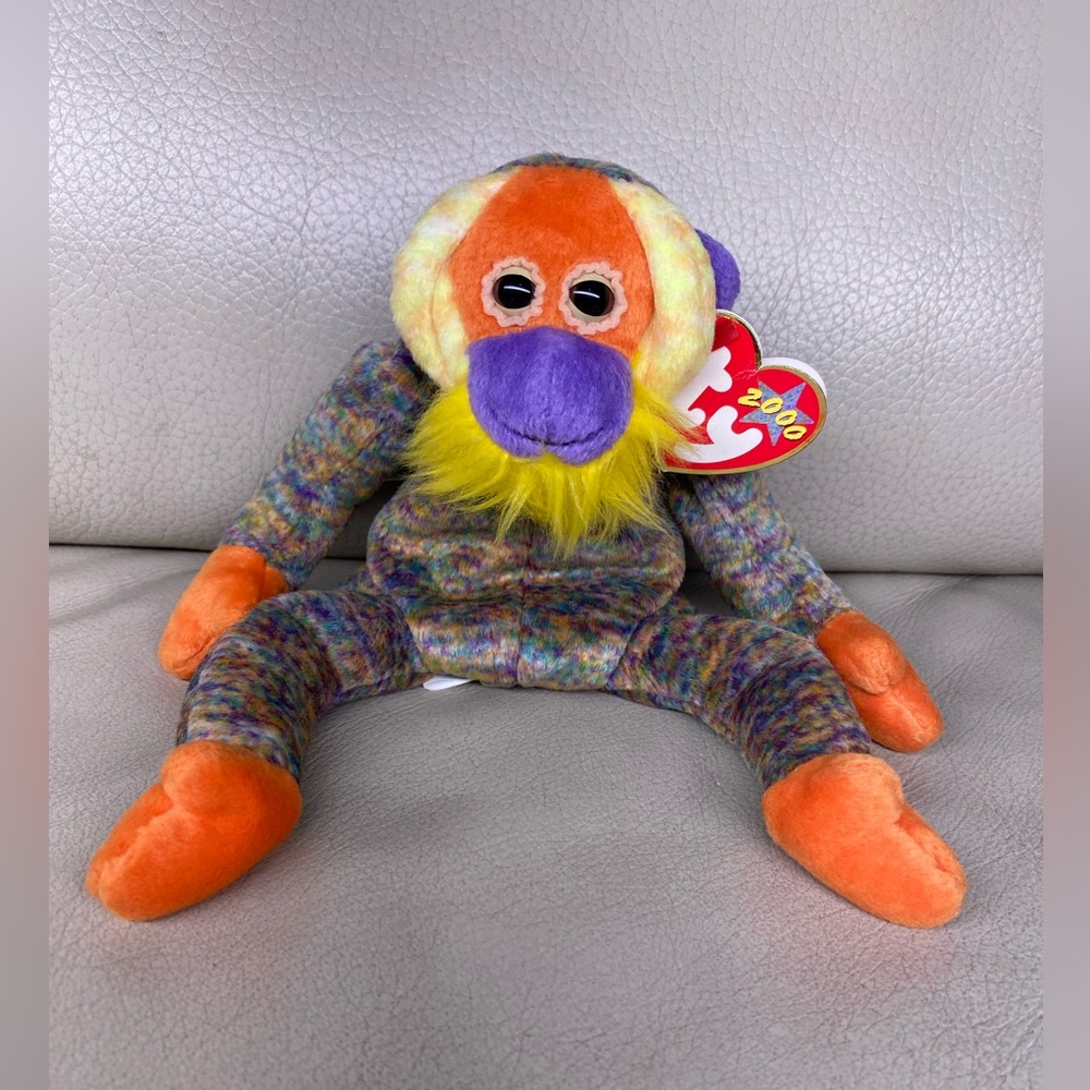 Ty beanie baby monkey vintage